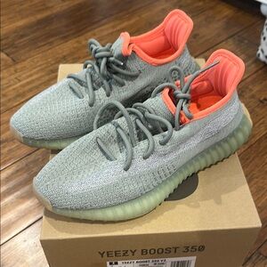 Adidas Yeezy Boost 350 V2 - Gray and Orange